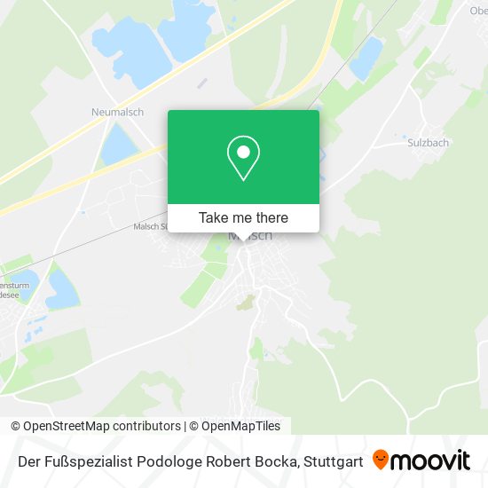 Der Fußspezialist Podologe Robert Bocka map