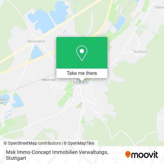 Msk Immo-Concept Immobilien Verwaltungs map