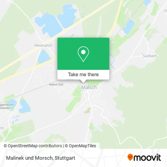 Карта Malinek und Morsch