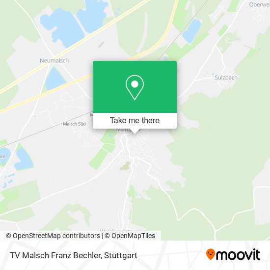 TV Malsch Franz Bechler map