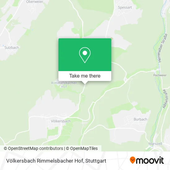 Карта Völkersbach Rimmelsbacher Hof