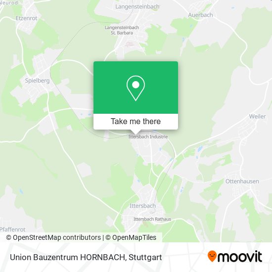 Карта Union Bauzentrum HORNBACH