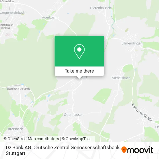 Карта Dz Bank AG Deutsche Zentral Genossenschaftsbank