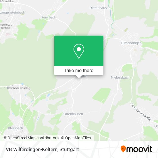 VB Wilferdingen-Keltern map