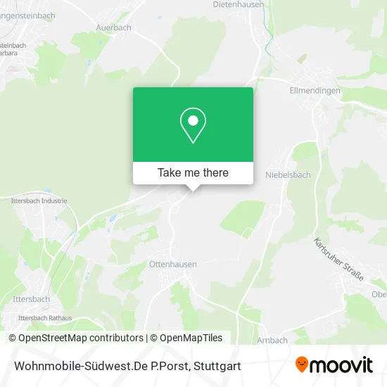 Карта Wohnmobile-Südwest.De P.Porst