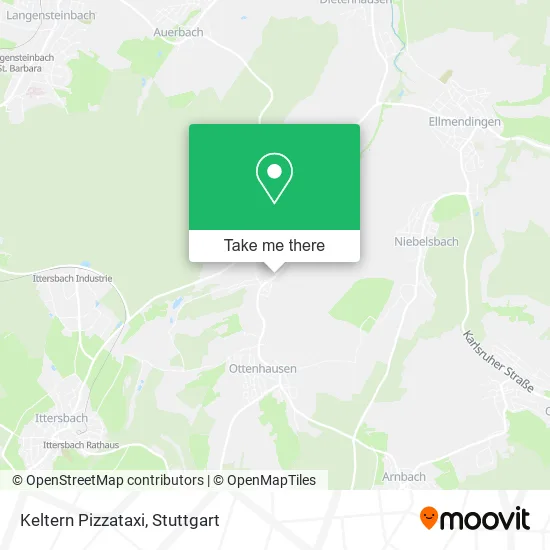 Карта Keltern Pizzataxi