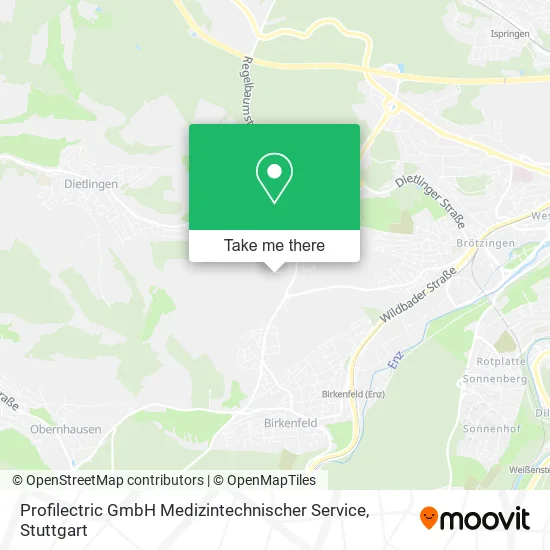 Карта Profilectric GmbH Medizintechnischer Service
