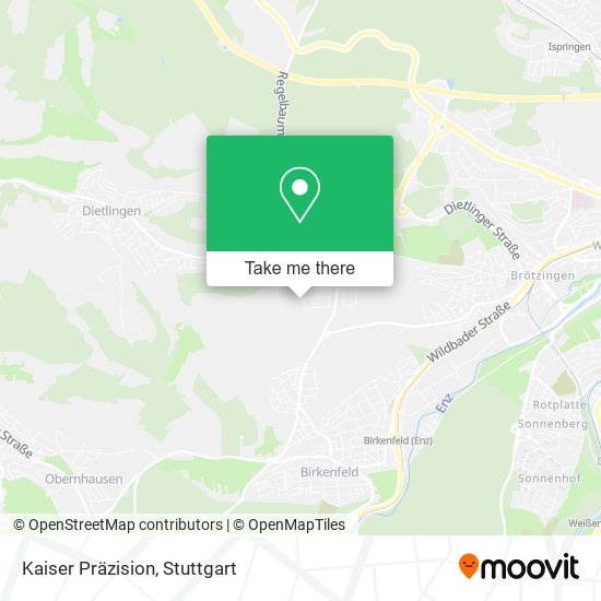 Kaiser Präzision map