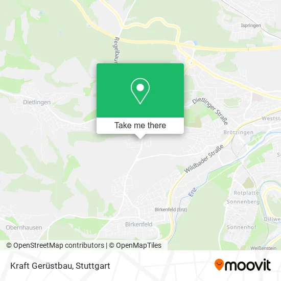 Карта Kraft Gerüstbau