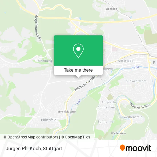 Карта Jürgen Ph. Koch