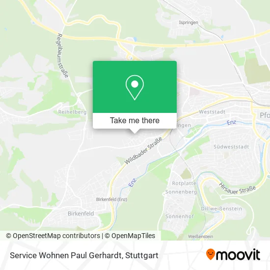 Карта Service Wohnen Paul Gerhardt