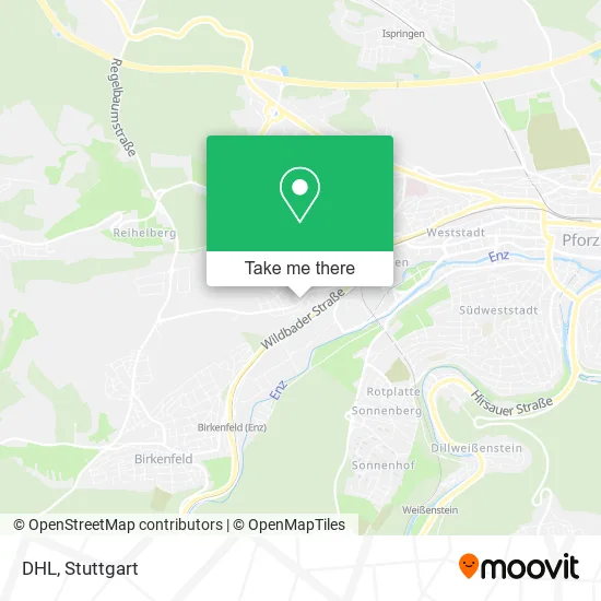 Карта DHL