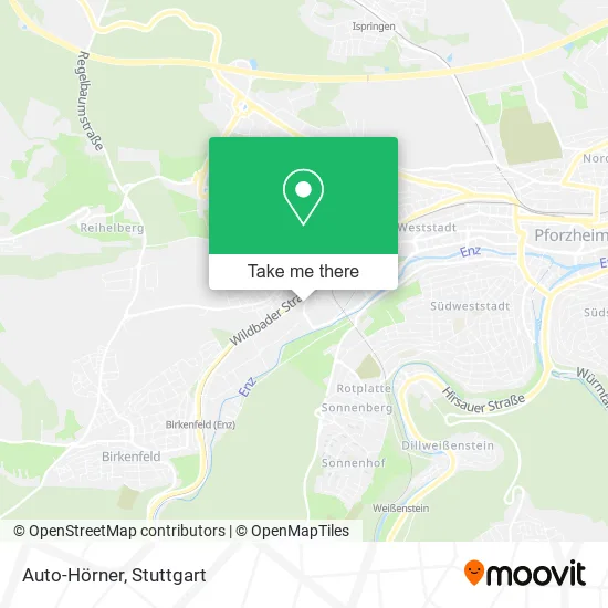 Карта Auto-Hörner