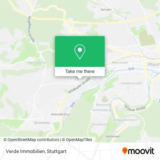 Карта Verde Immobilien