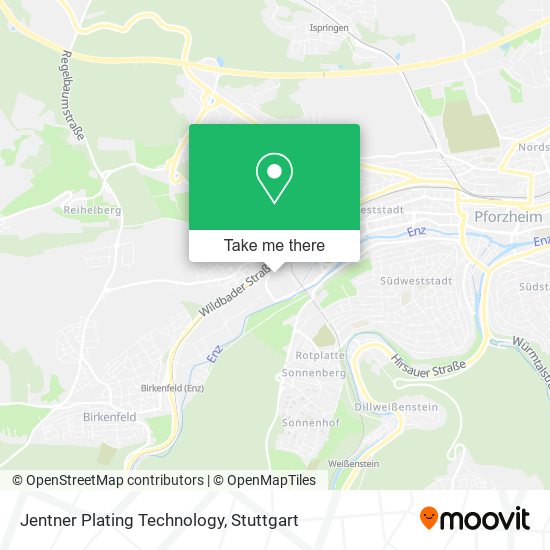 Карта Jentner Plating Technology