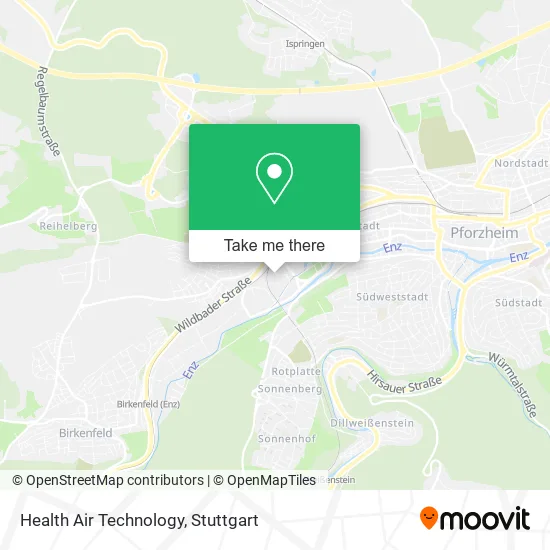 Карта Health Air Technology