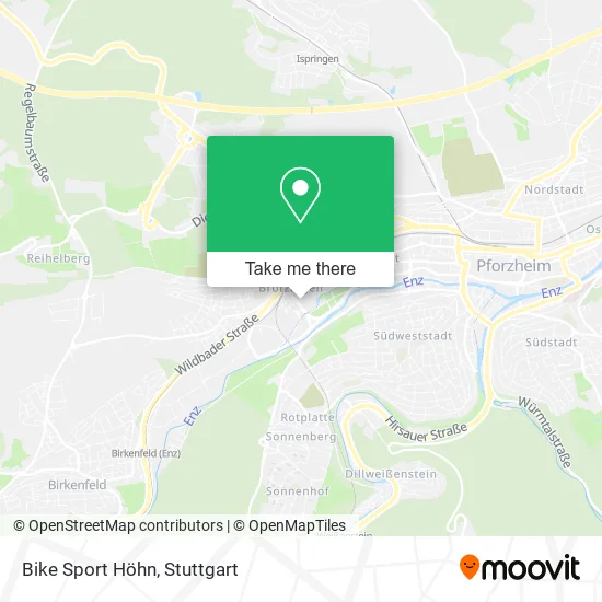 Карта Bike Sport Höhn