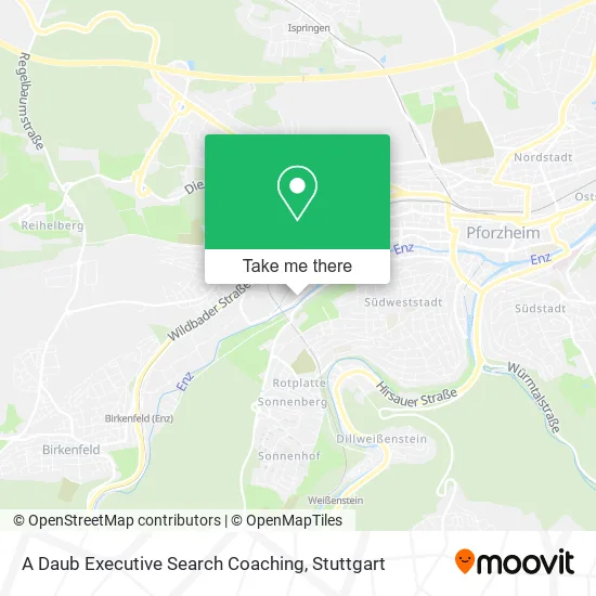 Карта A Daub Executive Search Coaching