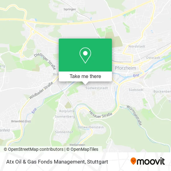 Карта Atx Oil & Gas Fonds Management