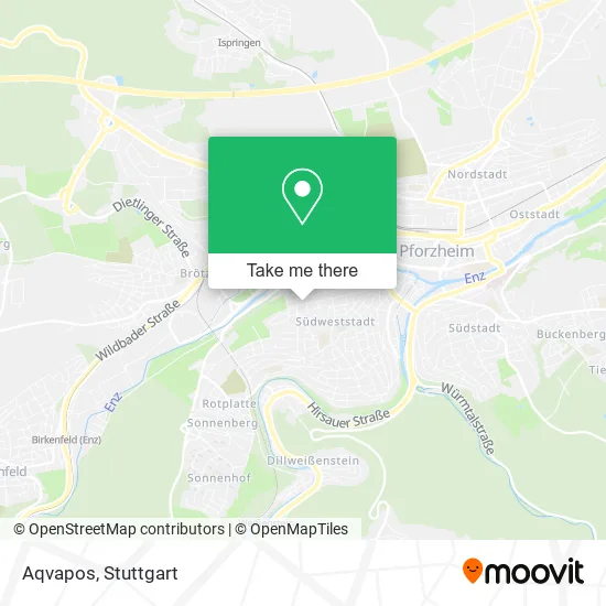 Карта Aqvapos