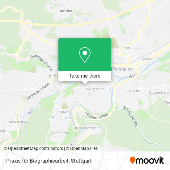 Praxis für Biographiearbeit map