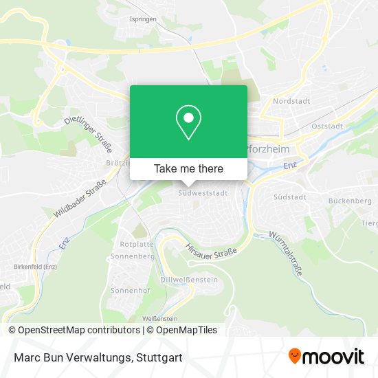 Marc Bun Verwaltungs map