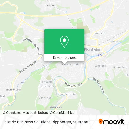 Карта Matrix Business Solutions Rippberger