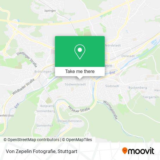 Von Zepelin Fotografie map