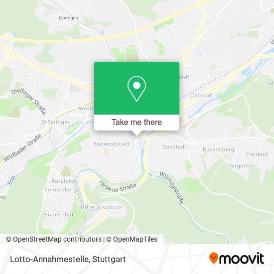 Lotto-Annahmestelle map