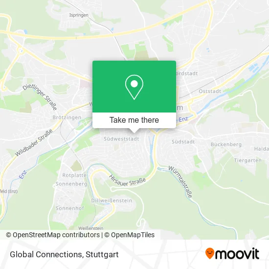 Карта Global Connections