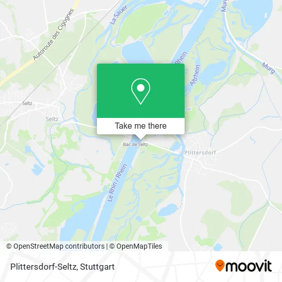 Карта Plittersdorf-Seltz