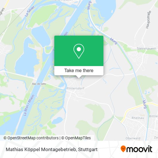 Mathias Köppel Montagebetrieb map