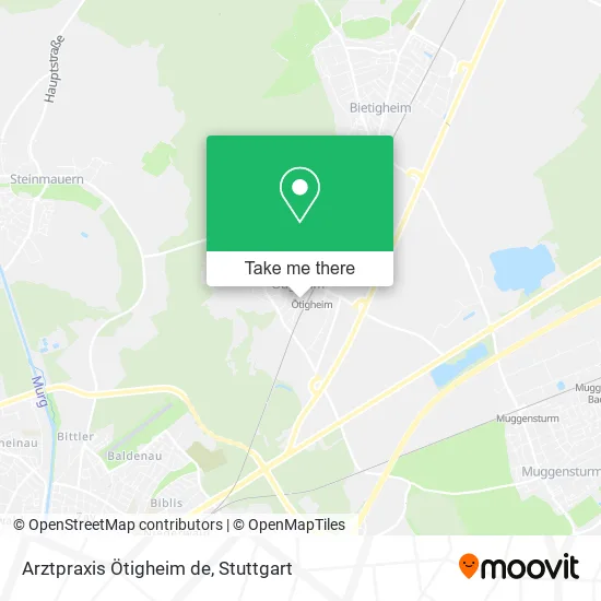 Карта Arztpraxis Ötigheim de