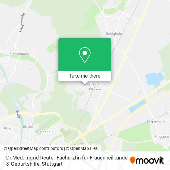 Dr.Med. Ingrid Reuter Fachärztin für Frauenheilkunde & Geburtshilfe map