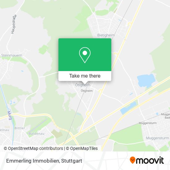 Emmerling Immobilien map