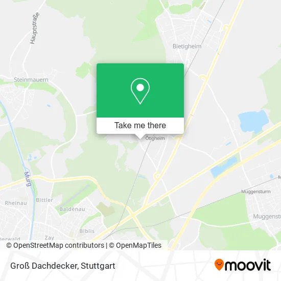 Карта Groß Dachdecker