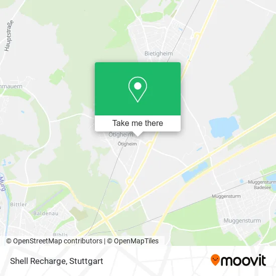 Shell Recharge map