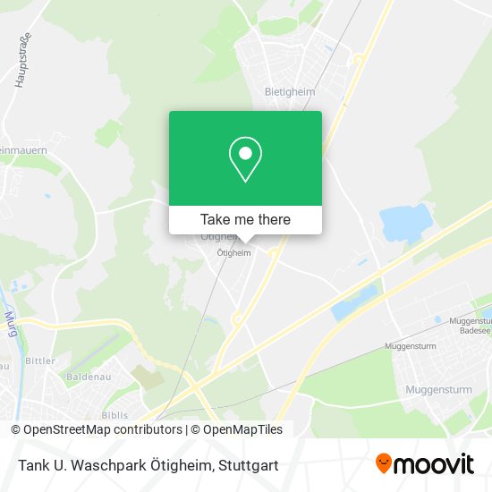 Tank U. Waschpark Ötigheim map