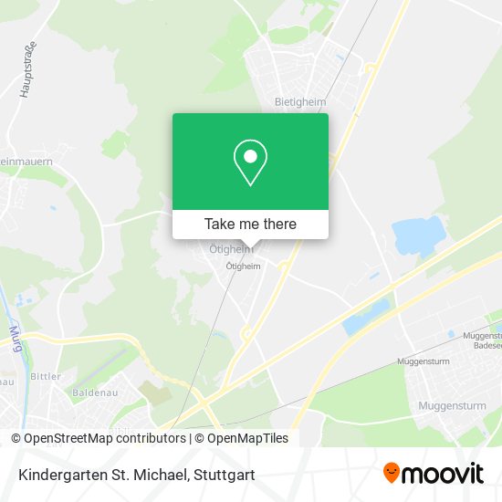 Kindergarten St. Michael map