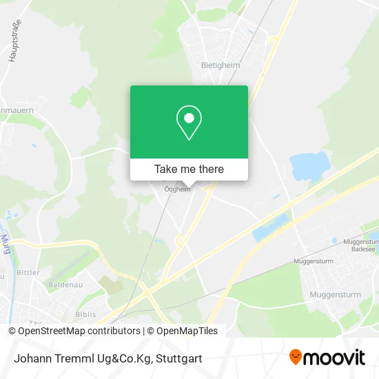 Карта Johann Tremml Ug&Co.Kg
