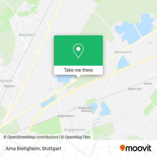 Ama Bietigheim map