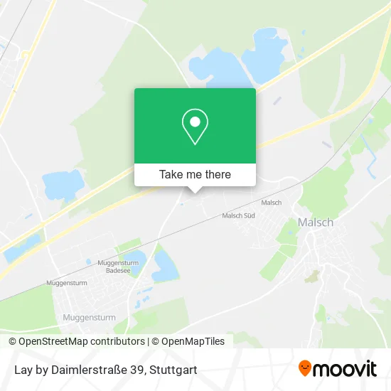 Карта Lay by Daimlerstraße 39