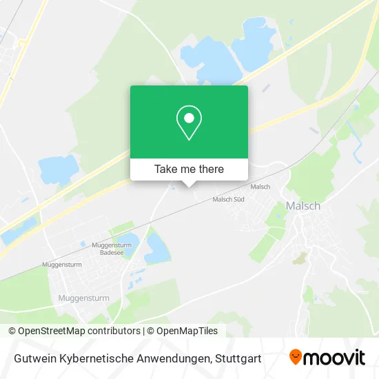 Карта Gutwein Kybernetische Anwendungen