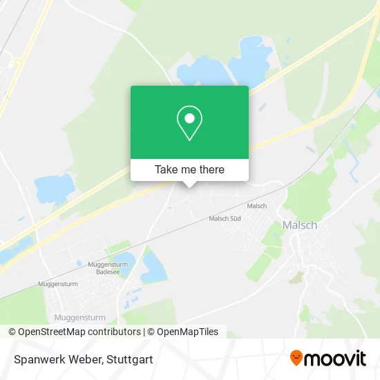 Карта Spanwerk Weber