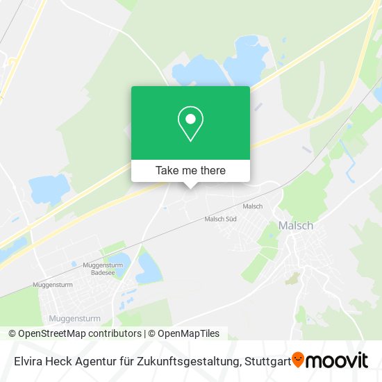 Карта Elvira Heck Agentur für Zukunftsgestaltung