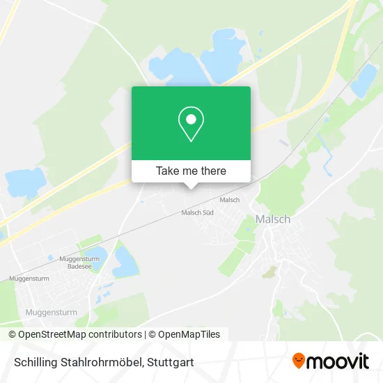 Карта Schilling Stahlrohrmöbel