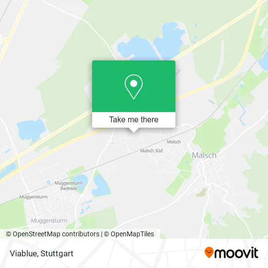 Viablue map