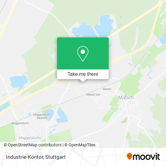 Карта Industrie-Kontor