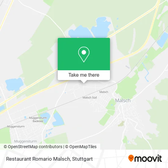 Карта Restaurant Romario Malsch