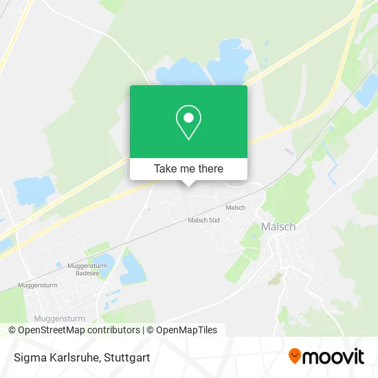 Карта Sigma Karlsruhe